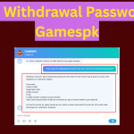 Reset Withdrawal Password on Gamespk